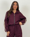 Tuta BEATRICE - Completo felpa con zip e pantalone
