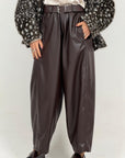 Pantalone ecopelle PRIYA