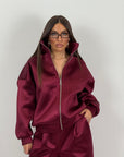 Tuta CAMY - Tuta composta da felpa con zip e pantalone