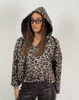 Giacca LEOPARD con zip