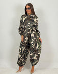 Tuta MILITARE - Completo felpa e pantalone fantasia militare
