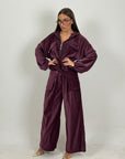 Tuta COLLEEN - Completo felpa con zip e pantalone