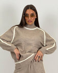 Tuta SUGAR - Completo blusa corta e pantalone