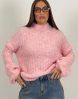 Saldo MAGLIONE PINK MEZZO COLLO