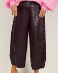 Pantalone MALIKA in ecopelle