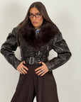 Giacca ZOE con ecopelliccia