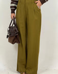 Pantalone lumina verde