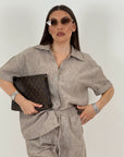 SALDO Cordset RUBY - Completo camicia e bermuda