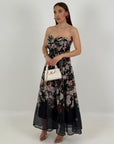 Abito ABBY - Abito lungo scollo a cuore - COLLEZIONE CHIC