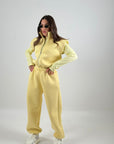 Tuta EULALIA - Completo gilet con zip e pantalone