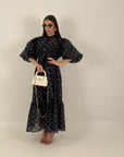 Abito EBRU - Abito lungo a pois - COLLEZIONE CHIC