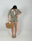 Cordset CAROLA - Completo in filo polo e pantaloncini