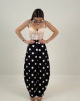 Pantalone ballon fantasia pois