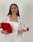 Cordset ISCHIA - completo composto da vestito longuette e camicia