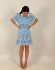 Abito AZZURRINA - abito longuette in pizzo COLLEZIONE CHIC