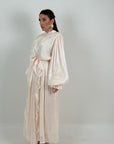 Abito ORGANZA - abito collezione chic - abito lungo tessuto effetto sirena