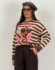 Maglia DOG a righe