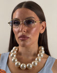 Collana perle maxi