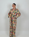 Tailleur BLUME - Completo giacca e pantalone fantasia fiore