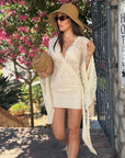 Abito FLO - abito corto in pizzo con bikini abbinato
