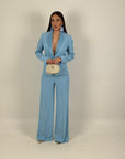 Tailleur LINDA - Completo giacca unico bottone e pantalone