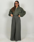 Tuta HILDA - Completo felpa con zip e pantalone