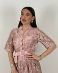 Abito ROSSELLA - Abito lungo a fantasia - COLLEZIONE CHIC