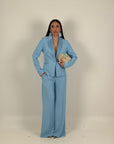 Tailleur LINDA - Completo giacca unico bottone e pantalone