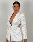 Tailleur LORELLA - LUXURY COLLECTION tailleur pantalone con perle e giacca effetto seta