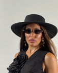 Cappello falda larga