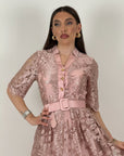Abito ROSSELLA - Abito lungo a fantasia - COLLEZIONE CHIC