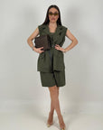 Cordset CAT - Completo gilet e bermuda