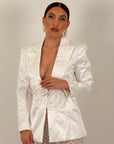 Tailleur LORELLA - LUXURY COLLECTION tailleur pantalone con perle e giacca effetto seta