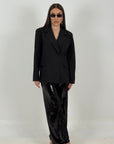 COMPLETO IBIZA - completo 3 pezzi, composto da giacca, top in paillettes e pantalone in paillettes