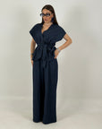 CORDSET AZZURRA - completo in jeans giacca e pantalone