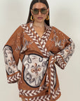 Abito Murano - abito ad incrocio