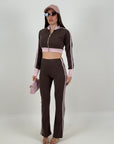Completo MARIUS - felpa corta e leggings