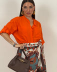 Gonna palma orange