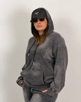 CURVY Tuta BLACK - COMPLETO FELPA E PANTALONE