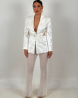 Tailleur LORELLA - LUXURY COLLECTION tailleur pantalone con perle e giacca effetto seta