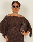 Completo HAILY - Cordset in pizzo blusa particolare e pantalone palazzo