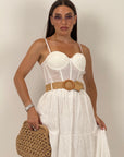 Cordset SICILIA - top effetto bustino e gonna