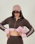 Completo MARIUS - felpa corta e leggings