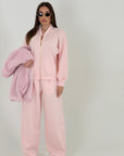Completo in tuta MAILA - Felpa con cerniera e pantalone Palazzo