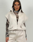 Tuta LISA - Completo gilet con zip e pantalone
