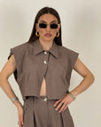 Cordset CONCETTA - Completo camicia e pantalone