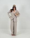 Tailleur CUORICINO ❤️ - Completo giacca e pantalone con cuoricini