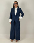 Tailleur ELEA - COMPLETO GIACCA E PANTALONE GESSATO