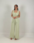 Tailleur MACY - Completo gilet corto e pantalone