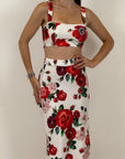 SALDO Cordset HOLA - Completo top e gonna lunga